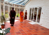 Conservatory walking meditation