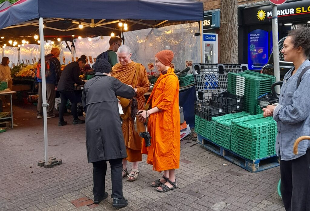 Our First Alms Round in Oxford!
